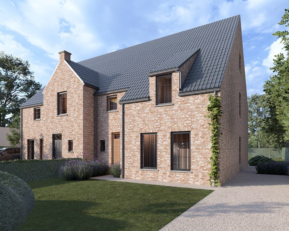 BEN-nieuwbouwwoning (CASCO) op een perceel van 04a70ca op een rustige locatie te Neeroeteren! 