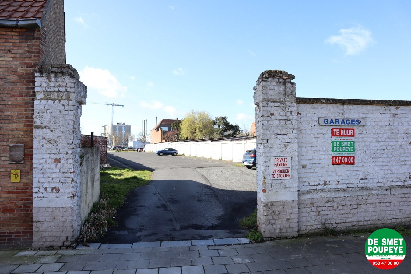 Ruime garagebox te huur in Brugge 