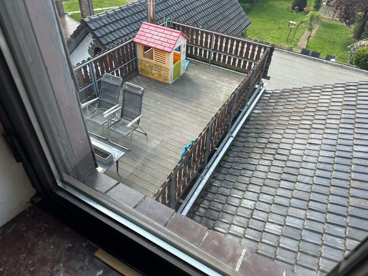 Appartement  met 2 slaapkamers en terras 