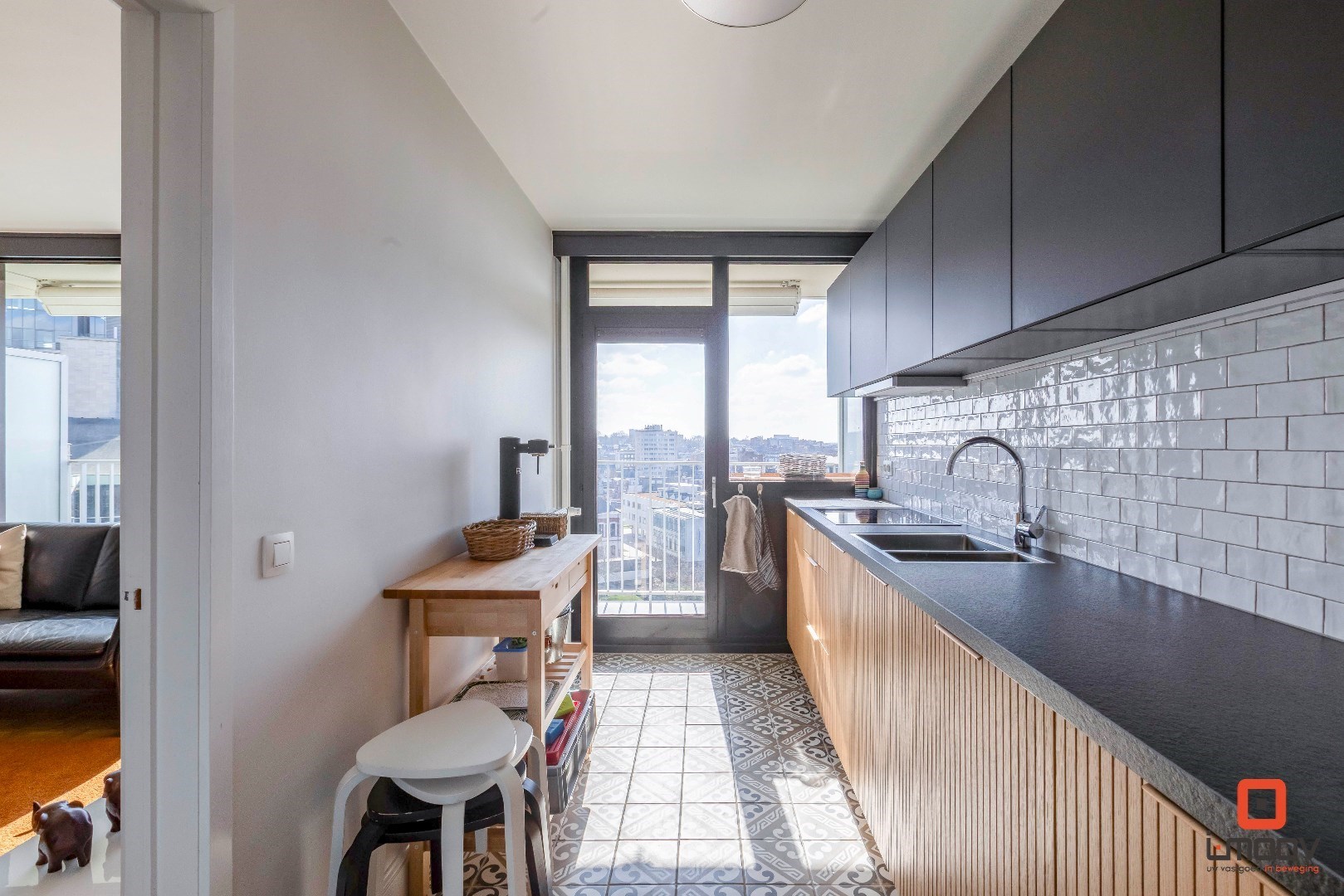 Prachtig, instapklaar 2 slaapkamer appartement met een open en wijds zicht op de stad 