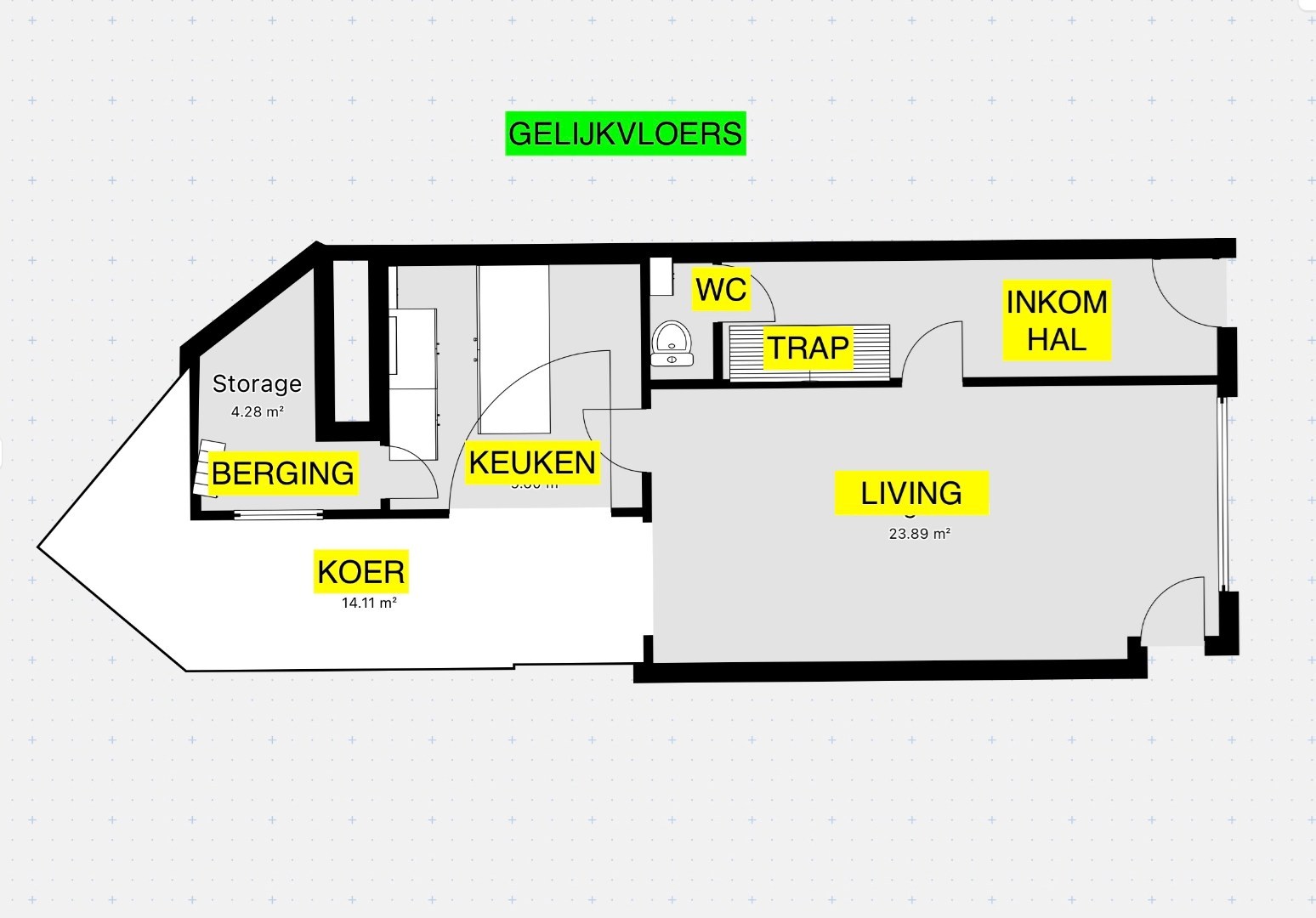Gerenoveerde woning met 4 slaapkamers 