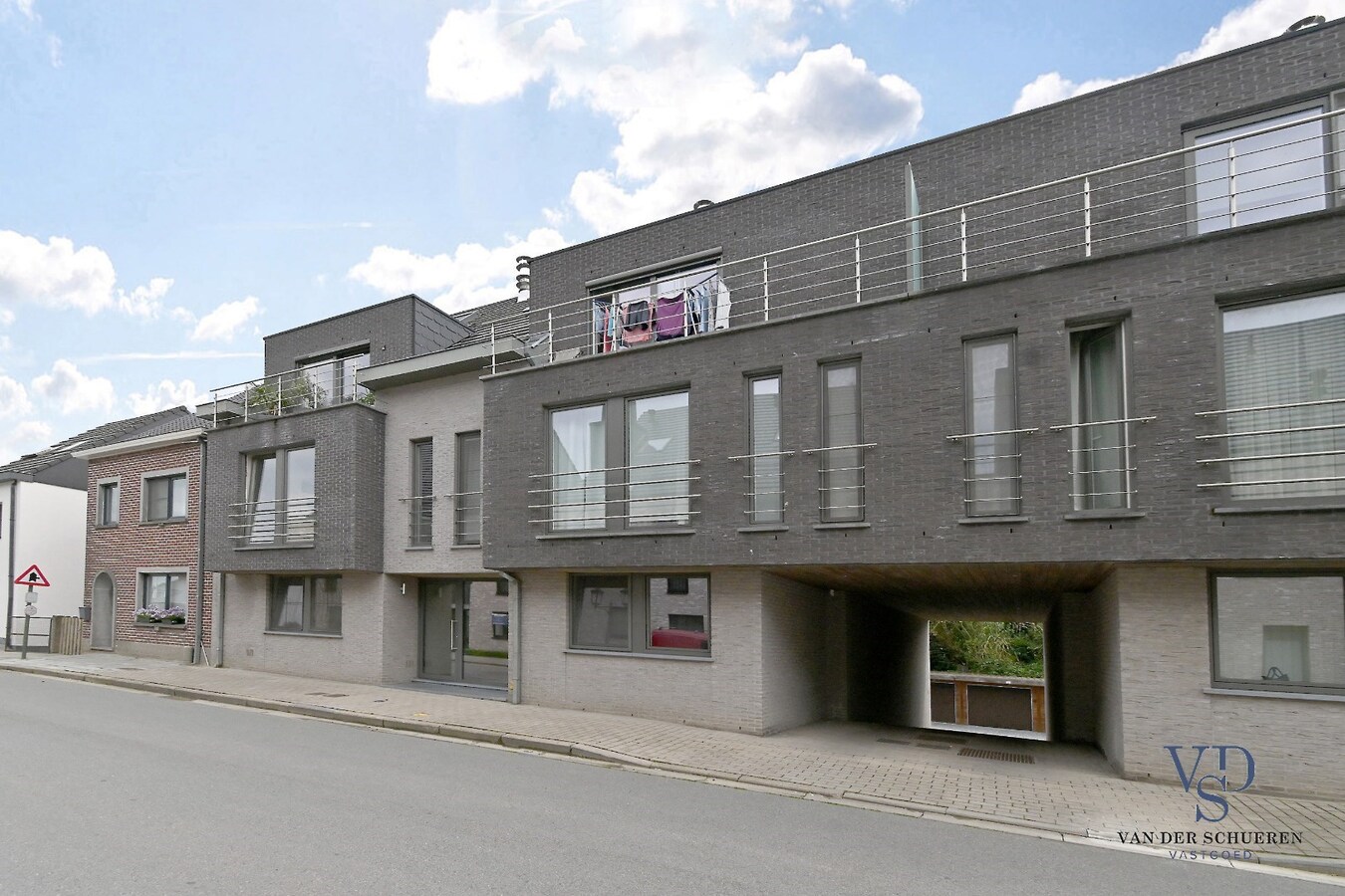 Aangenaam appartement in centrum Asper. 