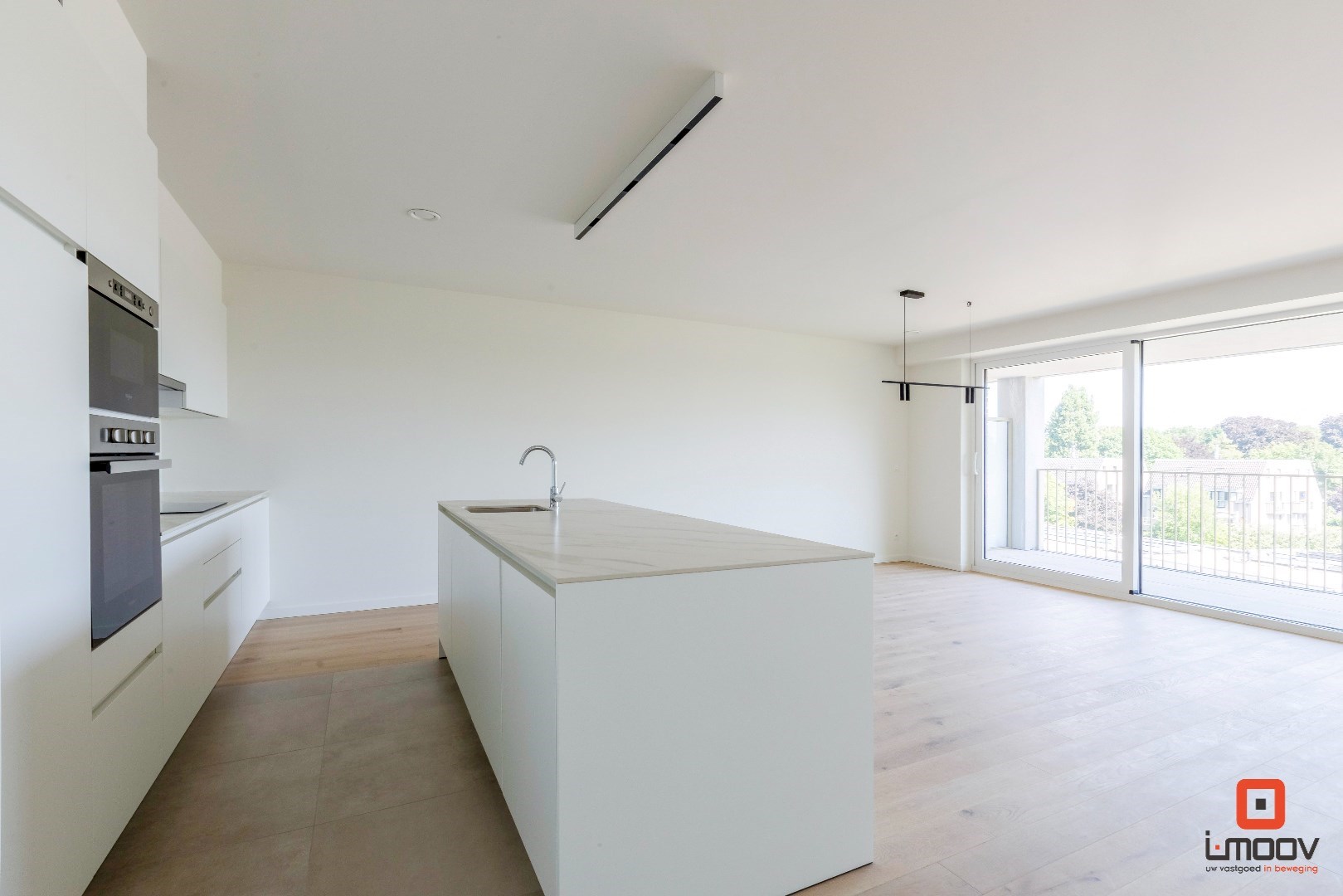 Instapklaar nieuwbouwappartement met groen uitzicht en ondergrondse staanplaats - TE HUUR GENT 