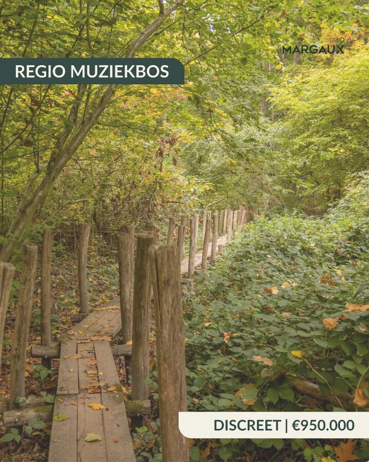 Moderne villa op de flanken van het Muziekbos | Discrete verkoop 