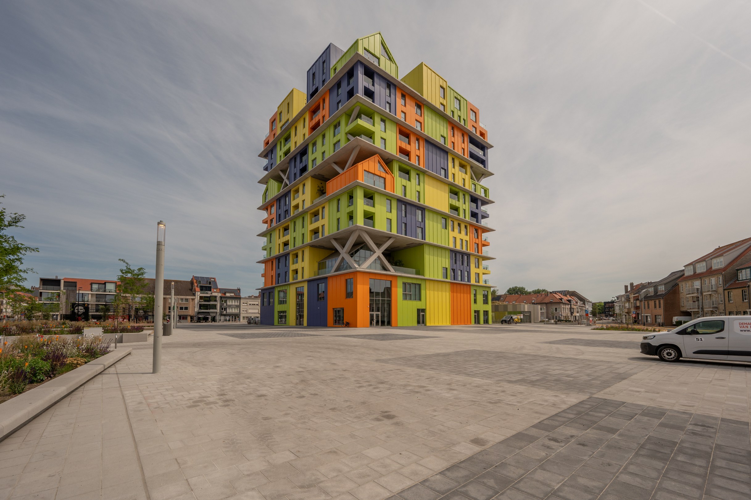 Projet de construction neuve Hoost (CAAAP) un nouveau repère à Knokke-Heist (disponible immédiatement) 