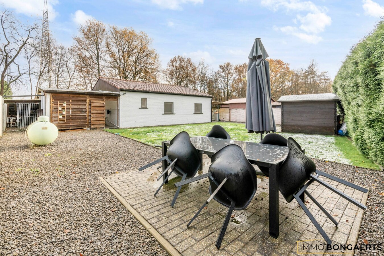 Bungalow in natuurgebied met twee slaapkamers 