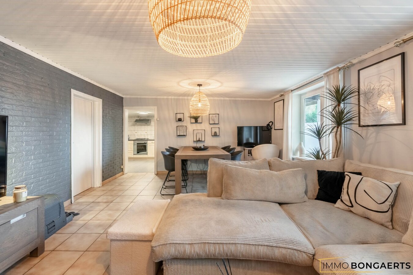 Bungalow in natuurgebied met twee slaapkamers 