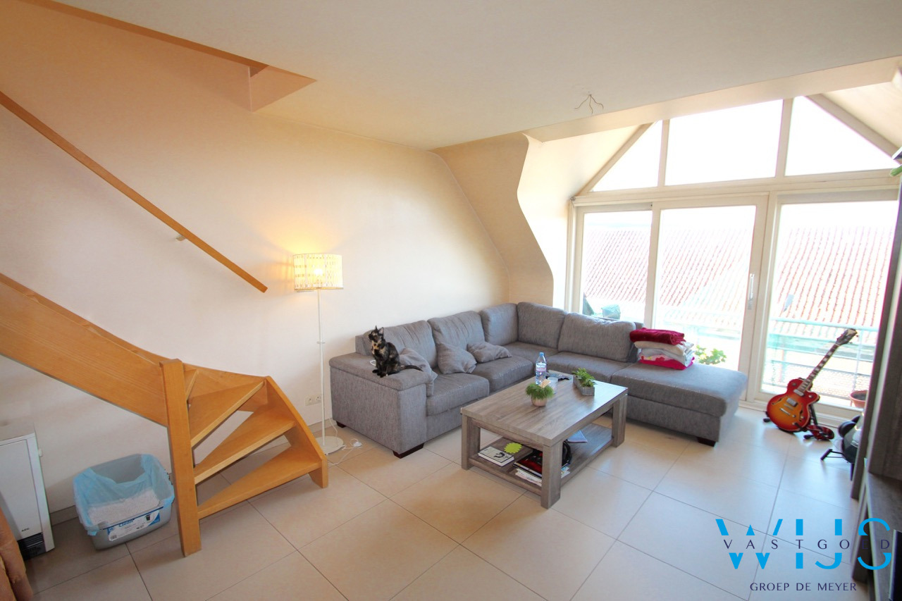 Lichtrijk dakappartement met aparte vrijstaande garage 