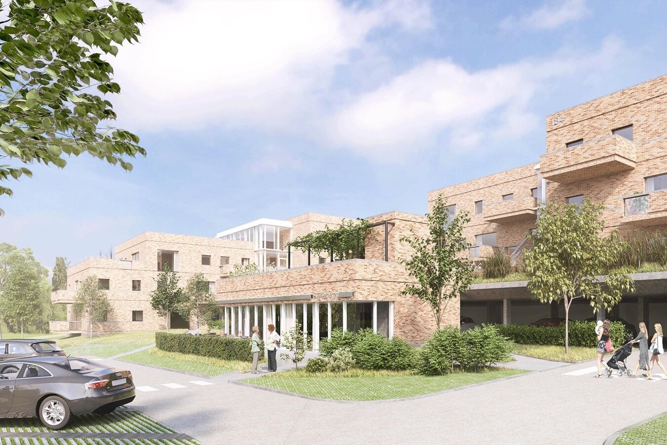 StJorisWinge - appartement 91 m2 met 2 slks én terras 15m2 