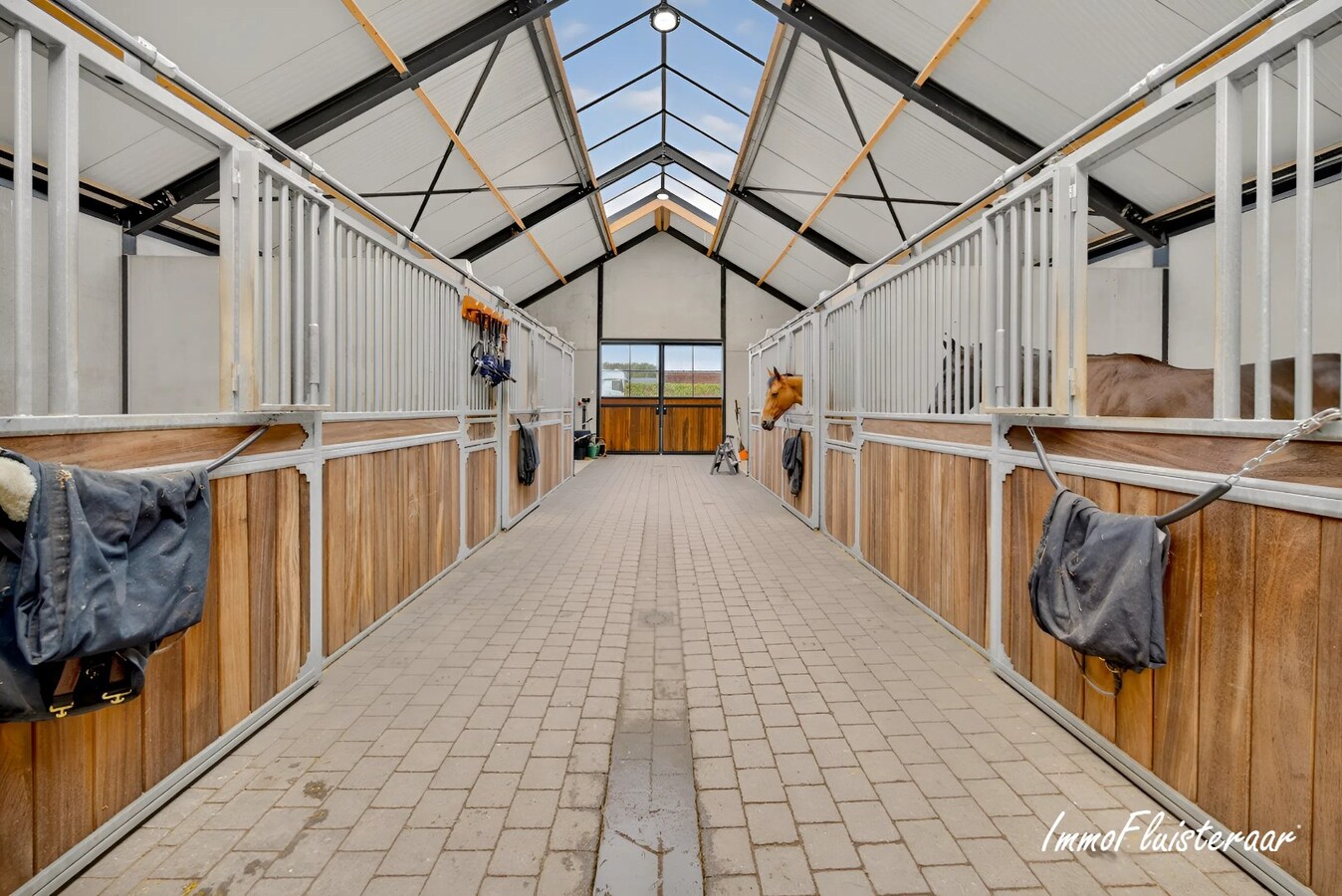 Prachtige professionele paardenaccommodatie op ca. 10 ha te Oudbergen 