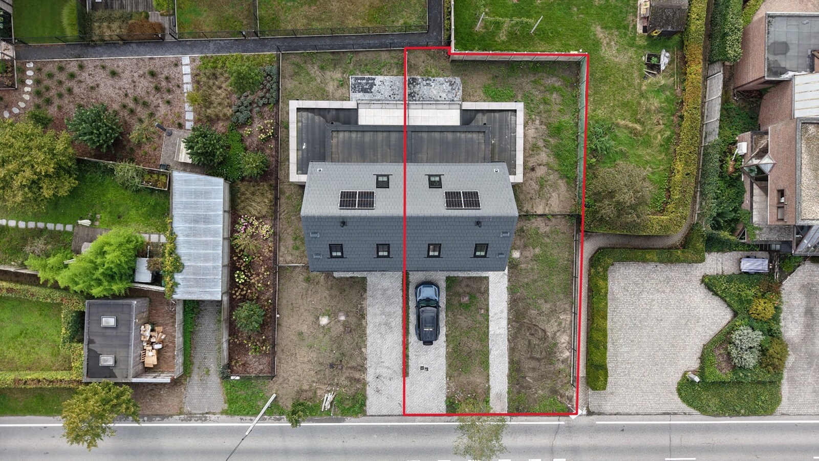 BEN nieuwbouwwoning (E-peil E30) met 3 slaapkamers in het centrum van Zoersel 