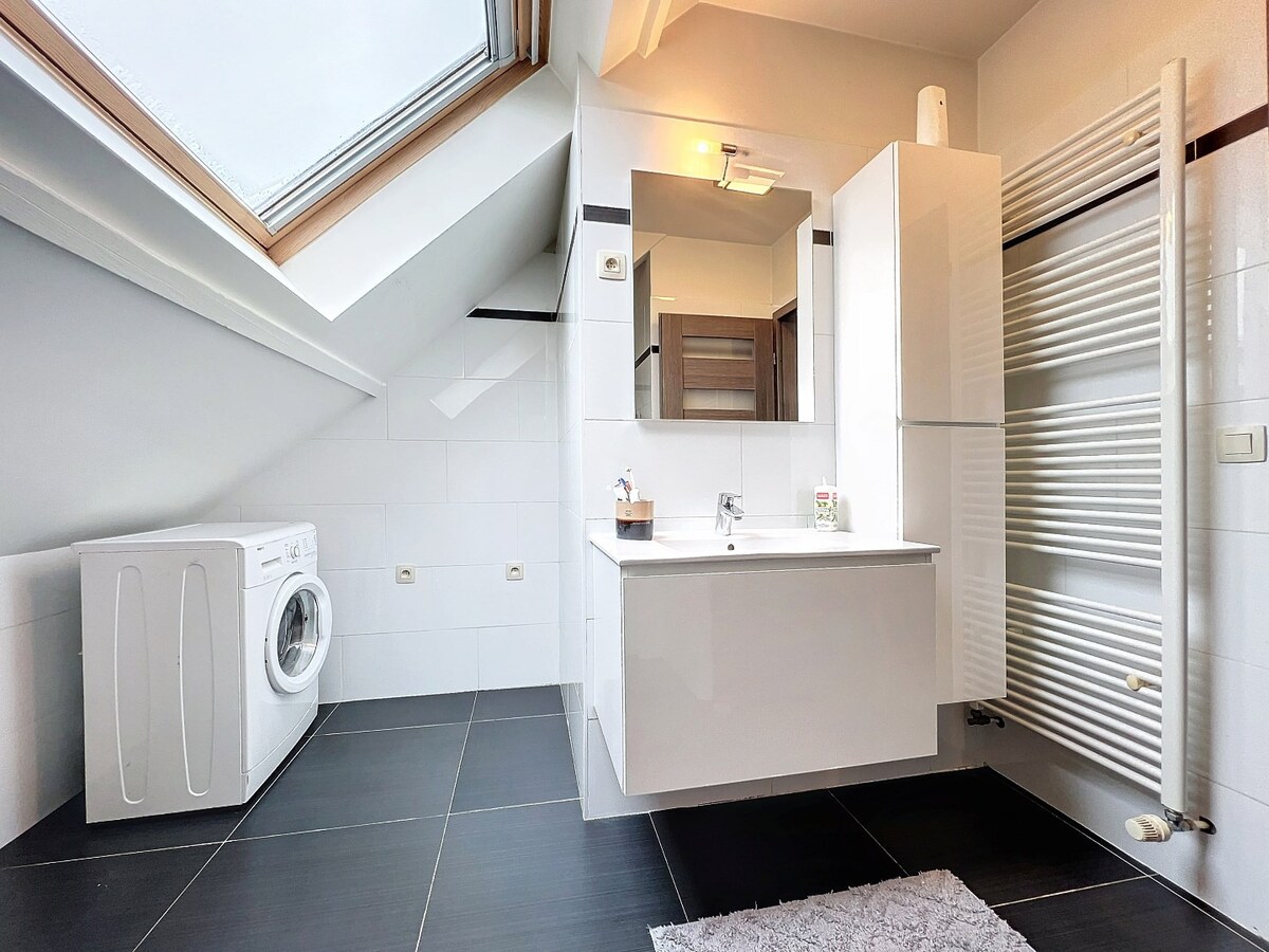 Tof dakappartement met garage te Herzele 