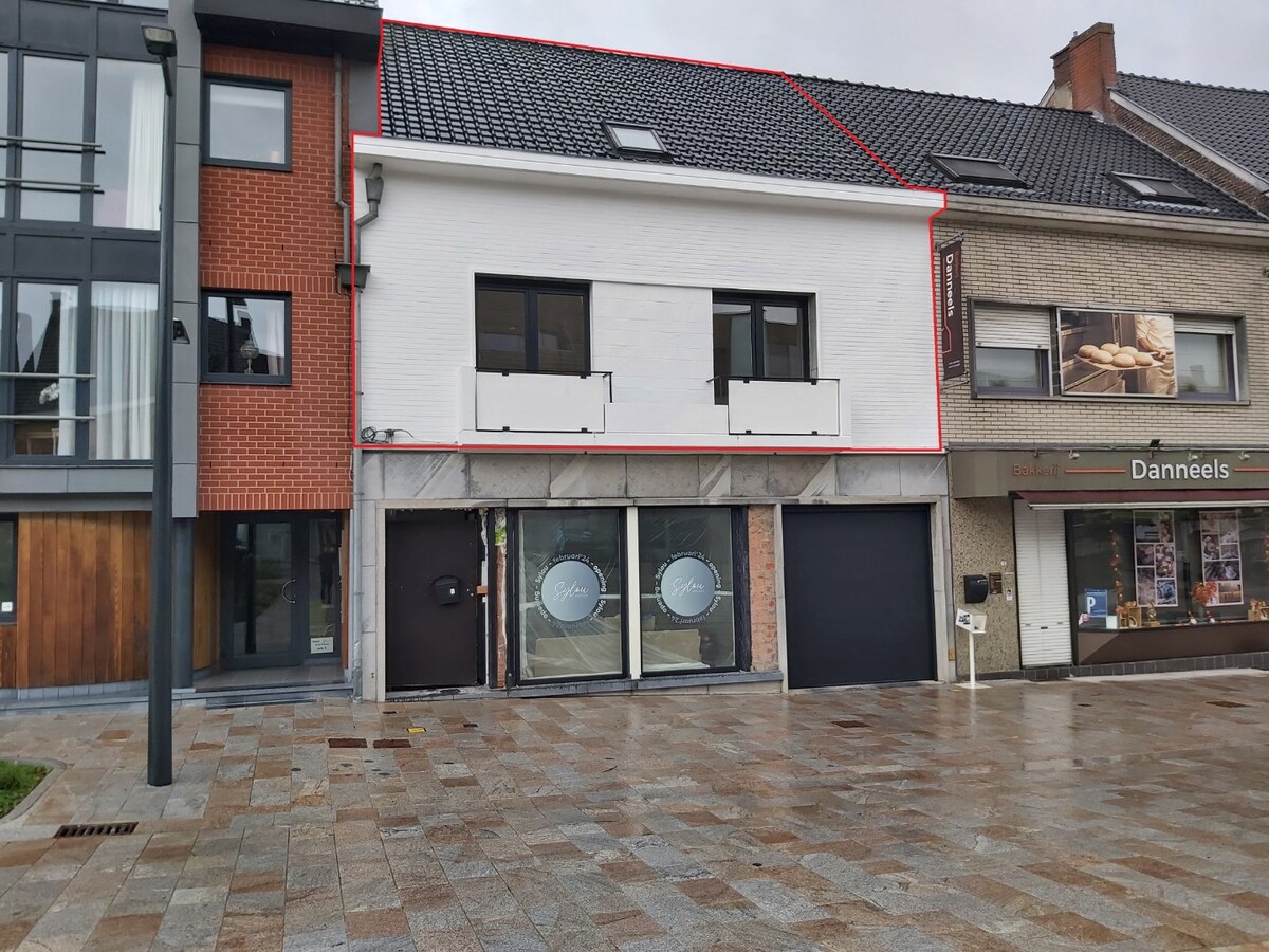 Duplex appartement op de Gaverse Markt. 