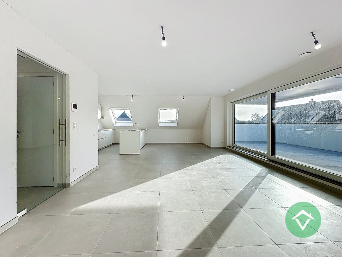 Nieuwbouwappartement met 2 slaapkamers en 1 terras in centrum Koekelare 