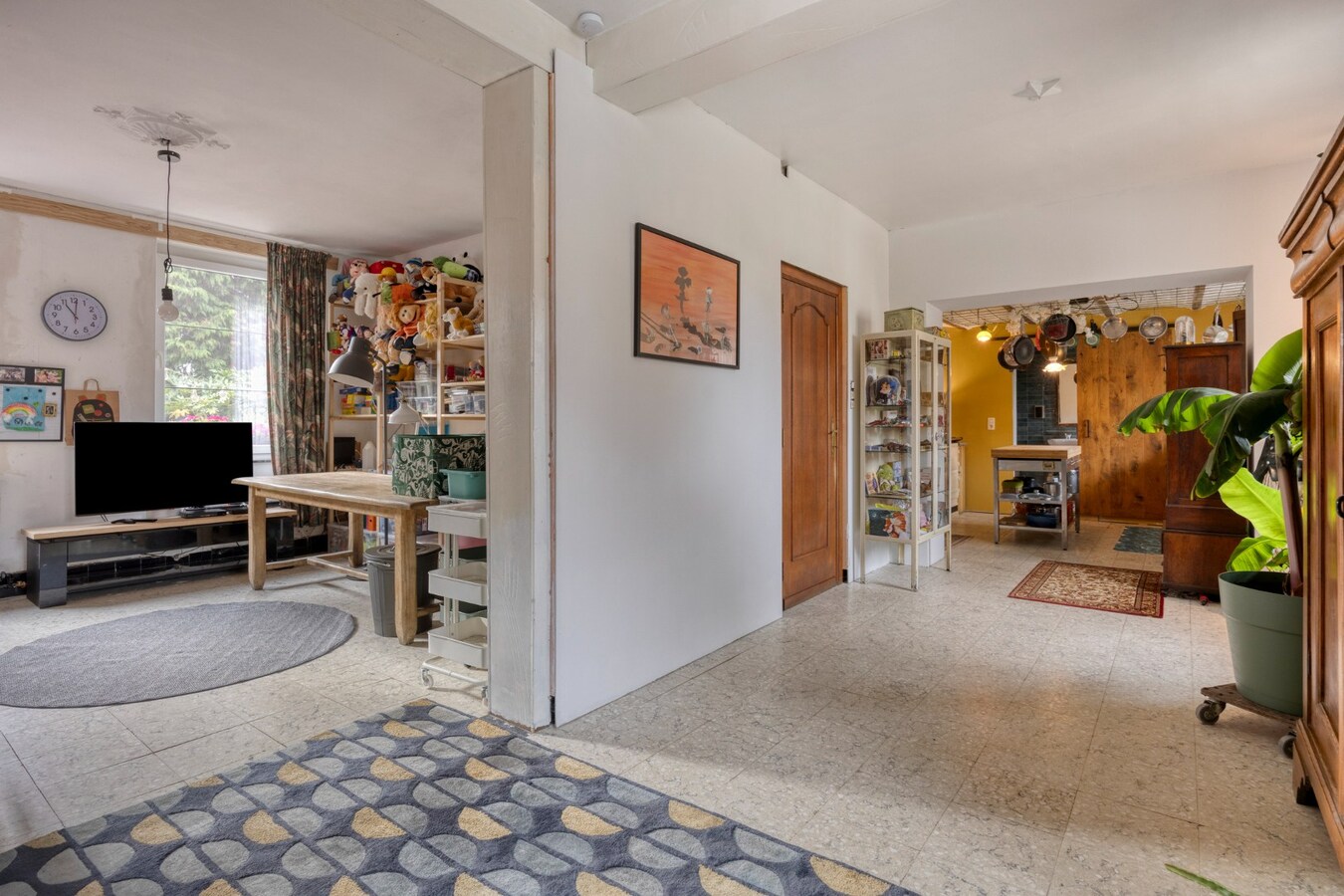 HOEVE in Hoegaarden met 5 slaapkamers (Kangoeroewoning) 