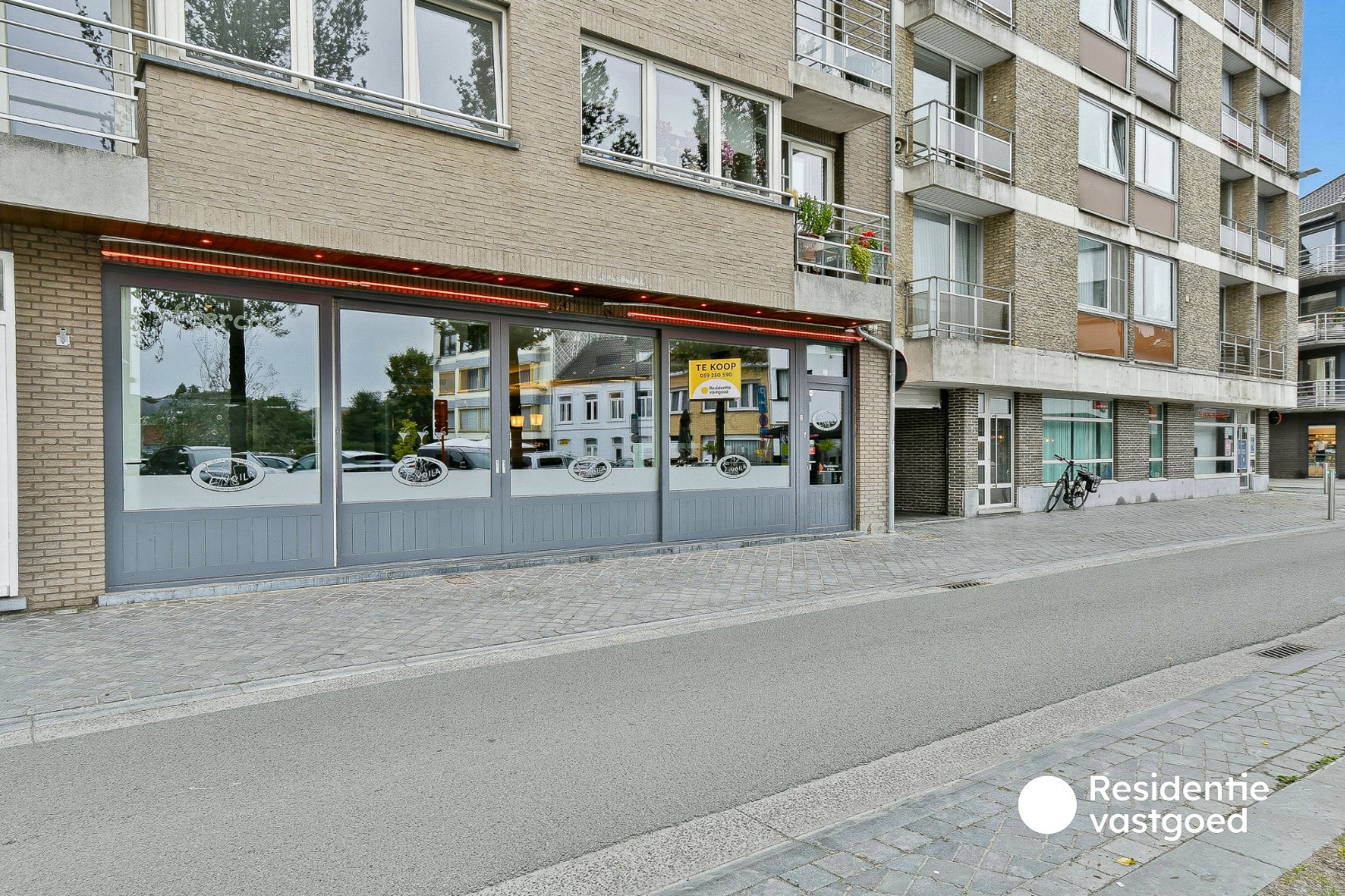 Horecazaak op topligging aan de Markt van Gistel 