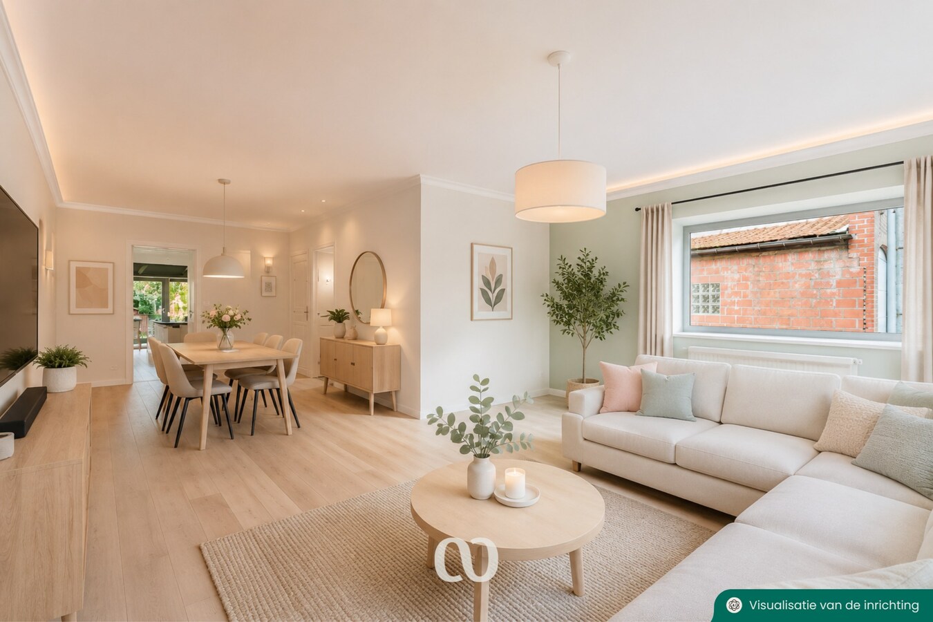 Halfopen bebouwing met 3 slaapkamers 
