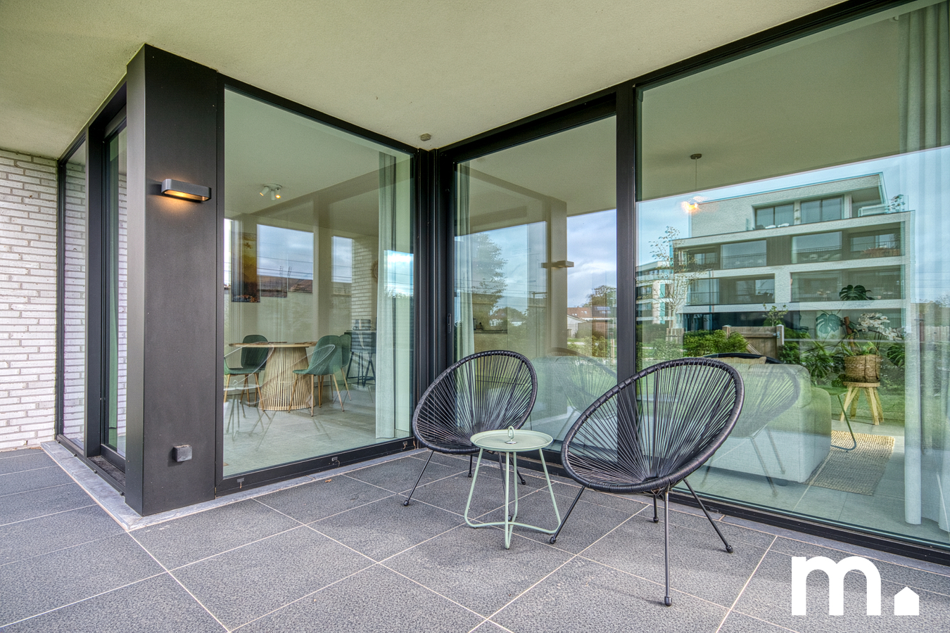 Gelijkvloers 2-slaapkamer appartement te Anzegem 
