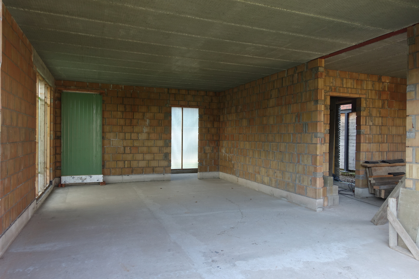 Prachtige nieuwbouwwoning in ruwbouw 