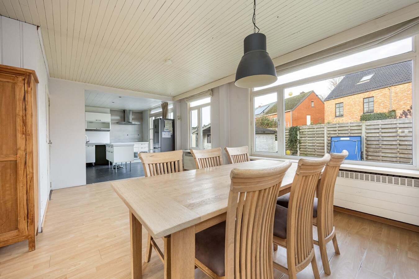 Op te frissen open bebouwing in het centrum van Sint-Antonius 