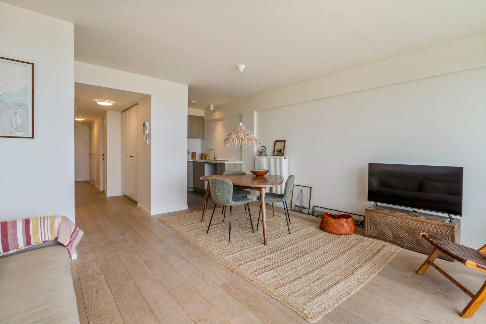 Kwalitatief appartement met 2 slaapkamers 