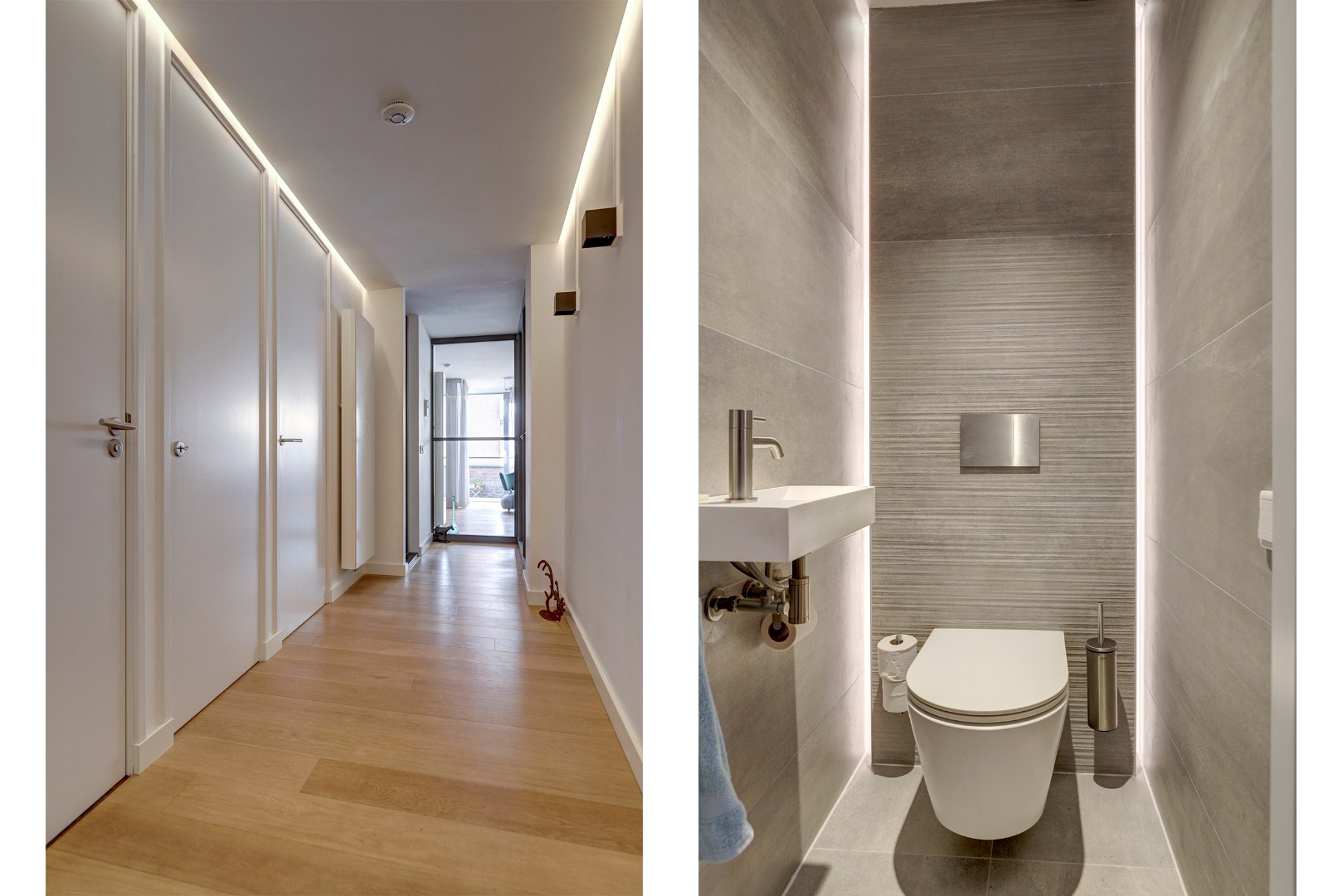 Luxe uitgevoerde 2- (voorheen 3) kamer appartement op de 3e etage met fraaie keuken, badkamer, balkon met uitzicht en gelegen op eigen grond. 