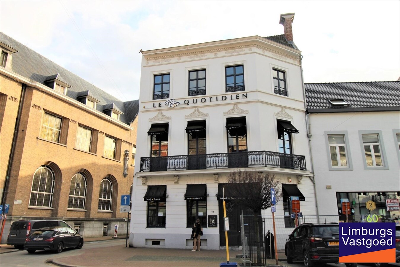 Gerestaur. Handelshuis 900m², terras/parking aan Havermarkt 