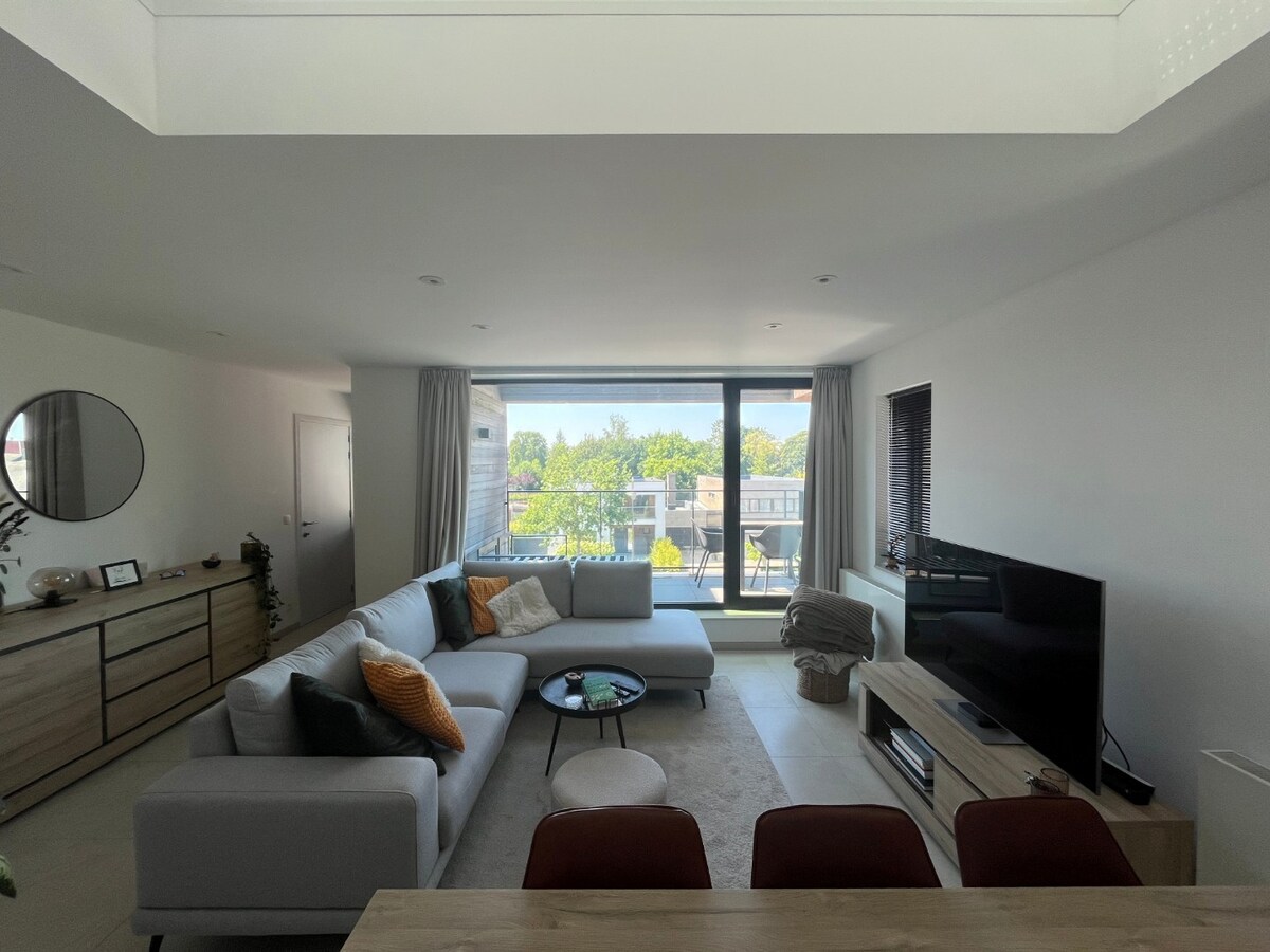 Modern, energiezuinig appartement. 