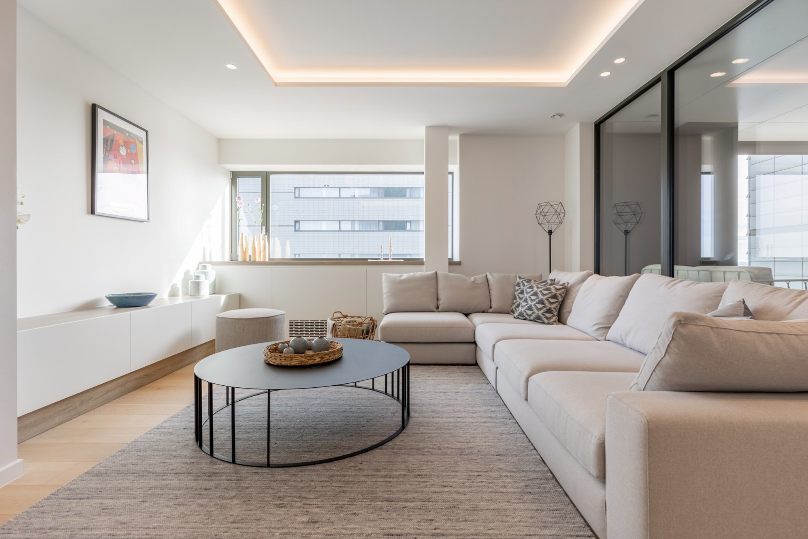 Appartement op de 10de verdieping van 127m² met twee slaapkamers 