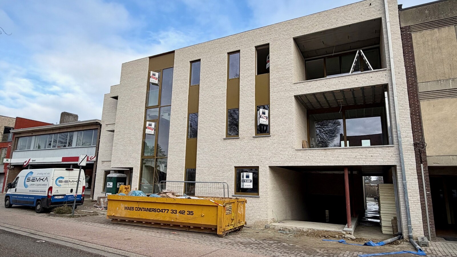 SLECHTS 3 BESCHIKBAAR! 6% BTW - KNAP ARCHITECTURAAL, DOORDACHT NIEUWBOUWPROJECT IN HET CENTRUM VAN KERMT 