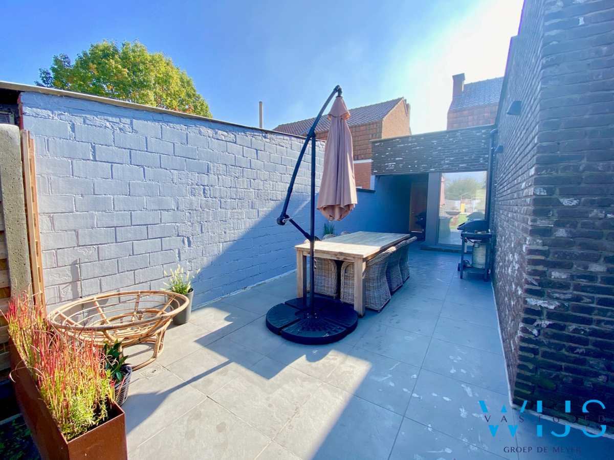 Instapklare HOB met zeer aangename tuin te Evergem ! 