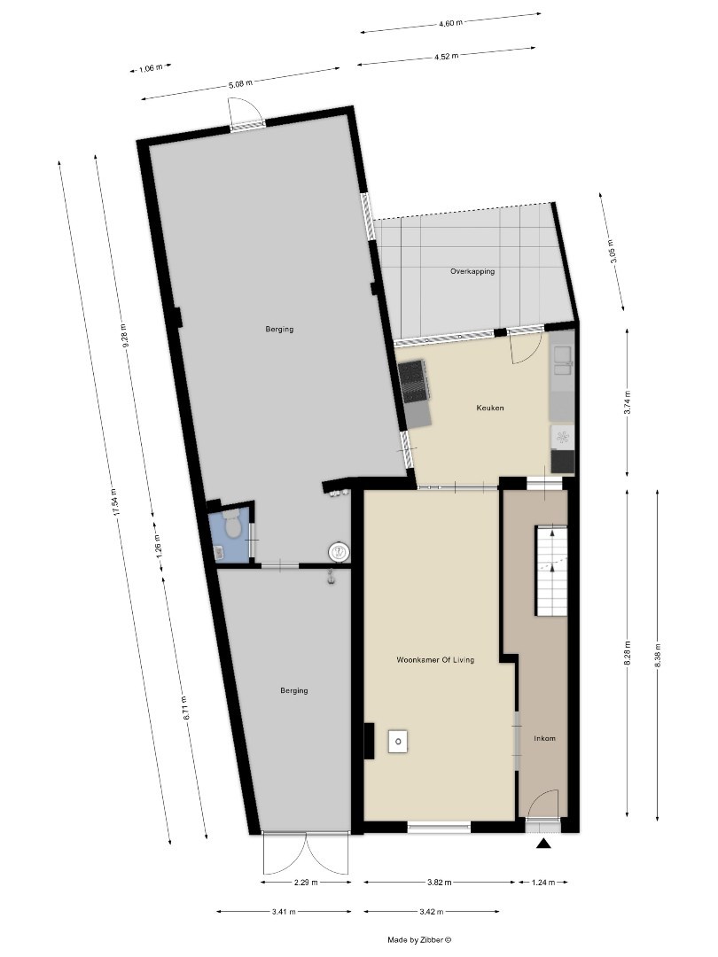 Ruime woning met kelder, zolder en tuin in Kessel-Lo! - EPC 443 kWh/m² - bewoonbare opp. 205 m² 