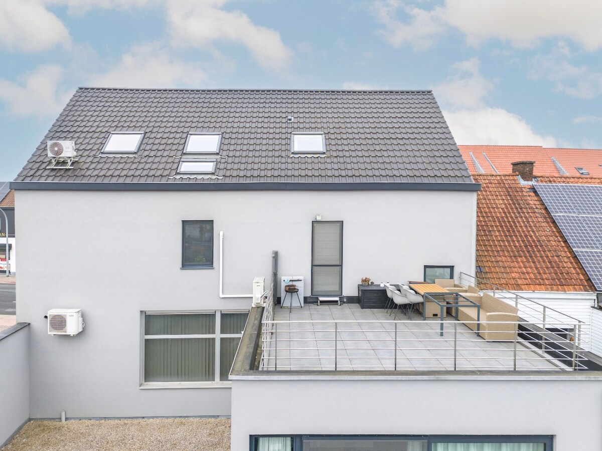 Energiezuinig appartement met groot terras te Herzele 