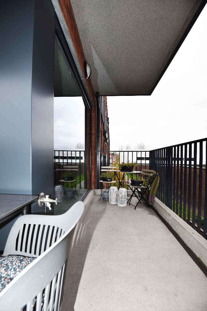 Nieuwbouw app. 2 slpk, terras en autostaanplaats te Maldegem 