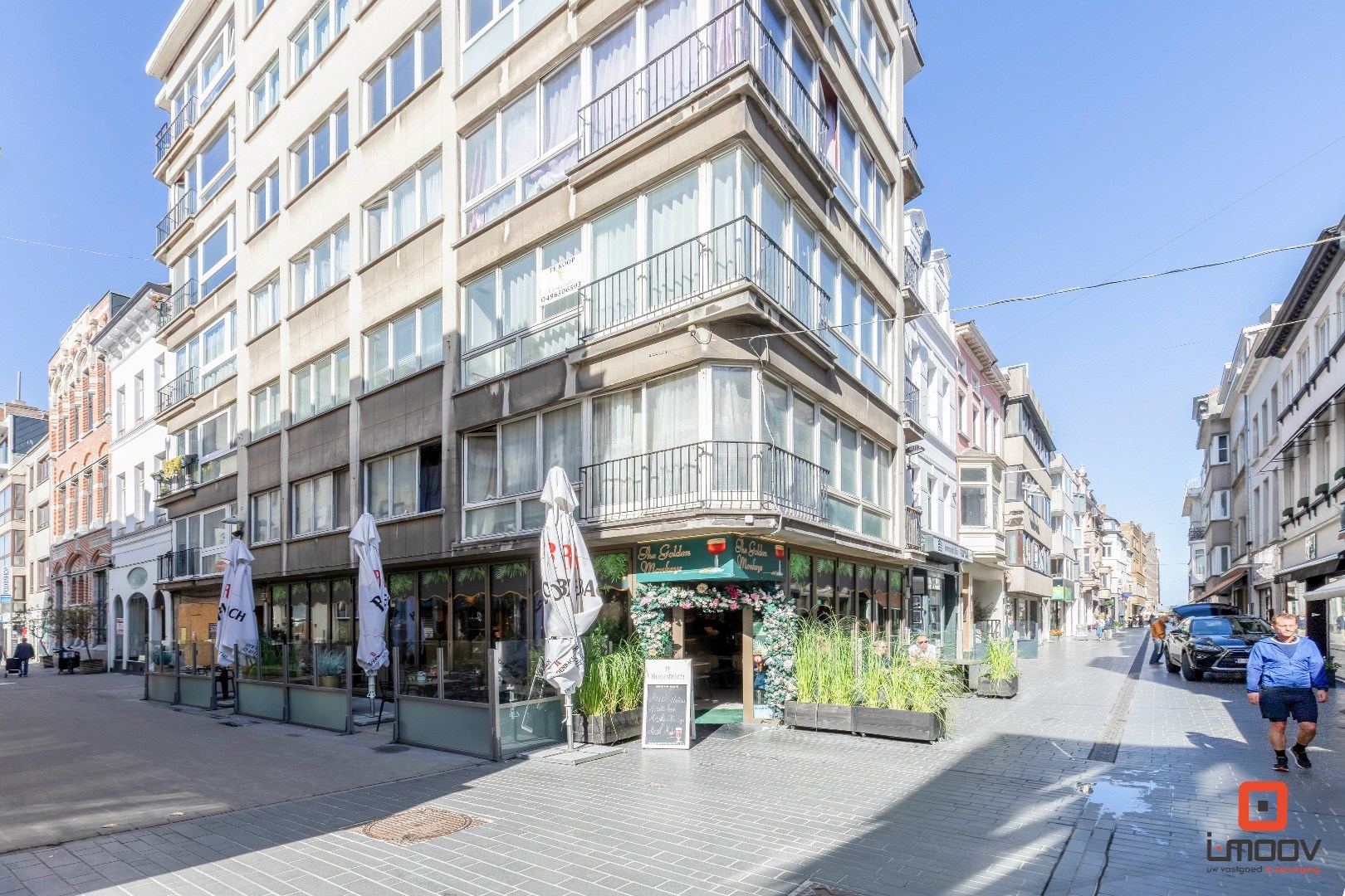 Luxe hoekappartement in hartje Oostende met 3 slaapkamers 