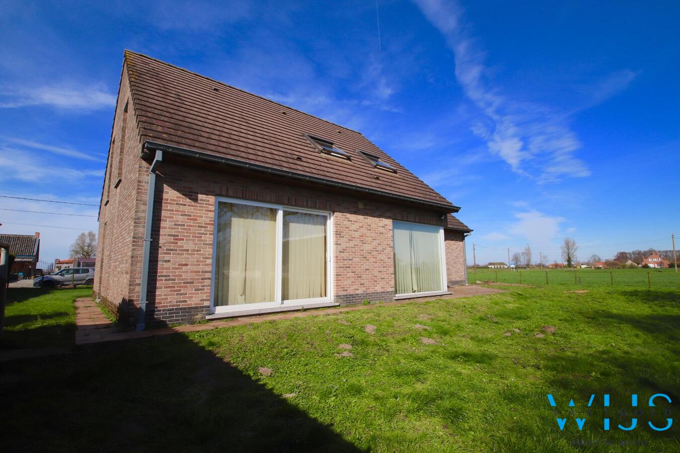 Praktisch landelijk gelegen woonhuis met 3 slaapkamers in Boekhoute! 