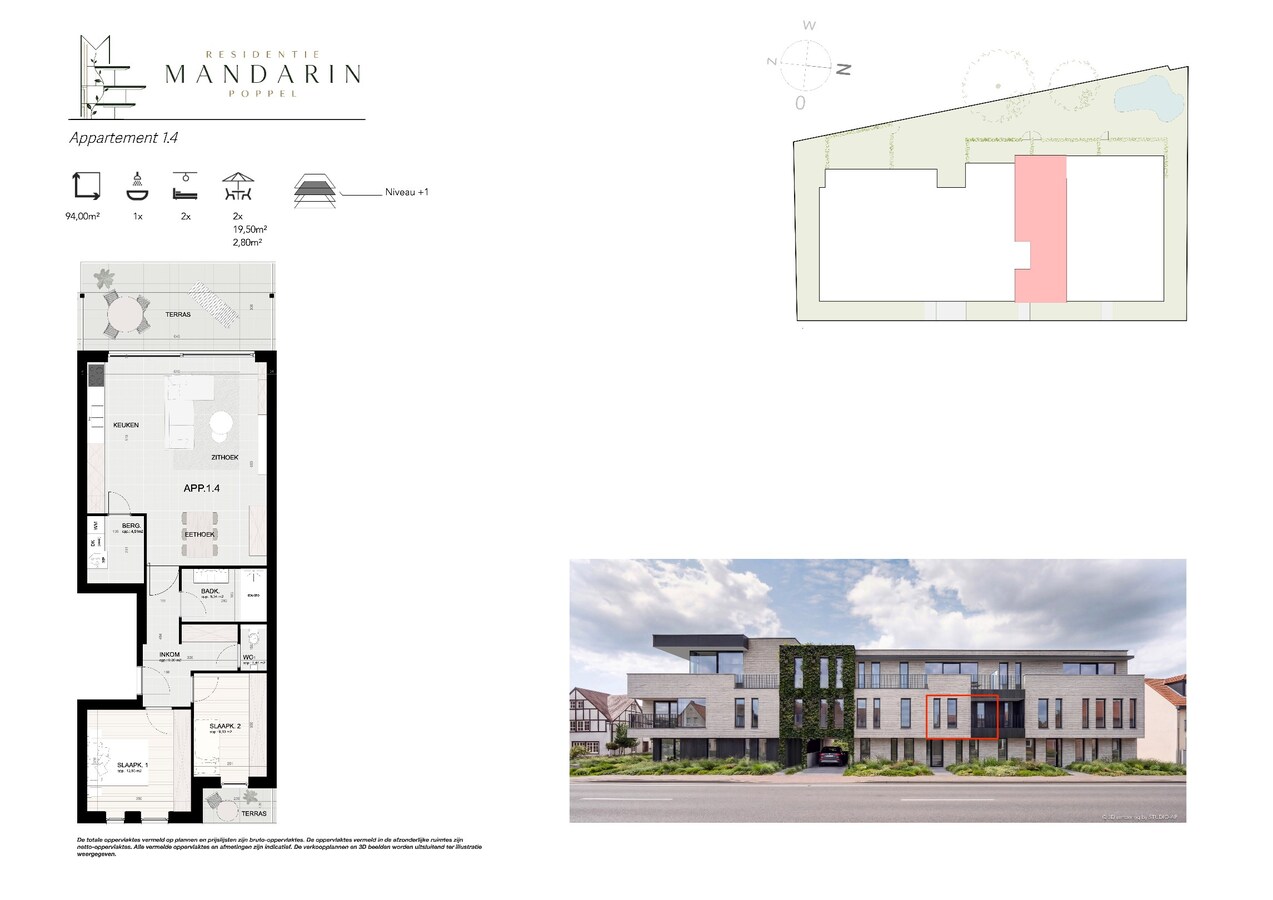 Appartement te koop in Poppel