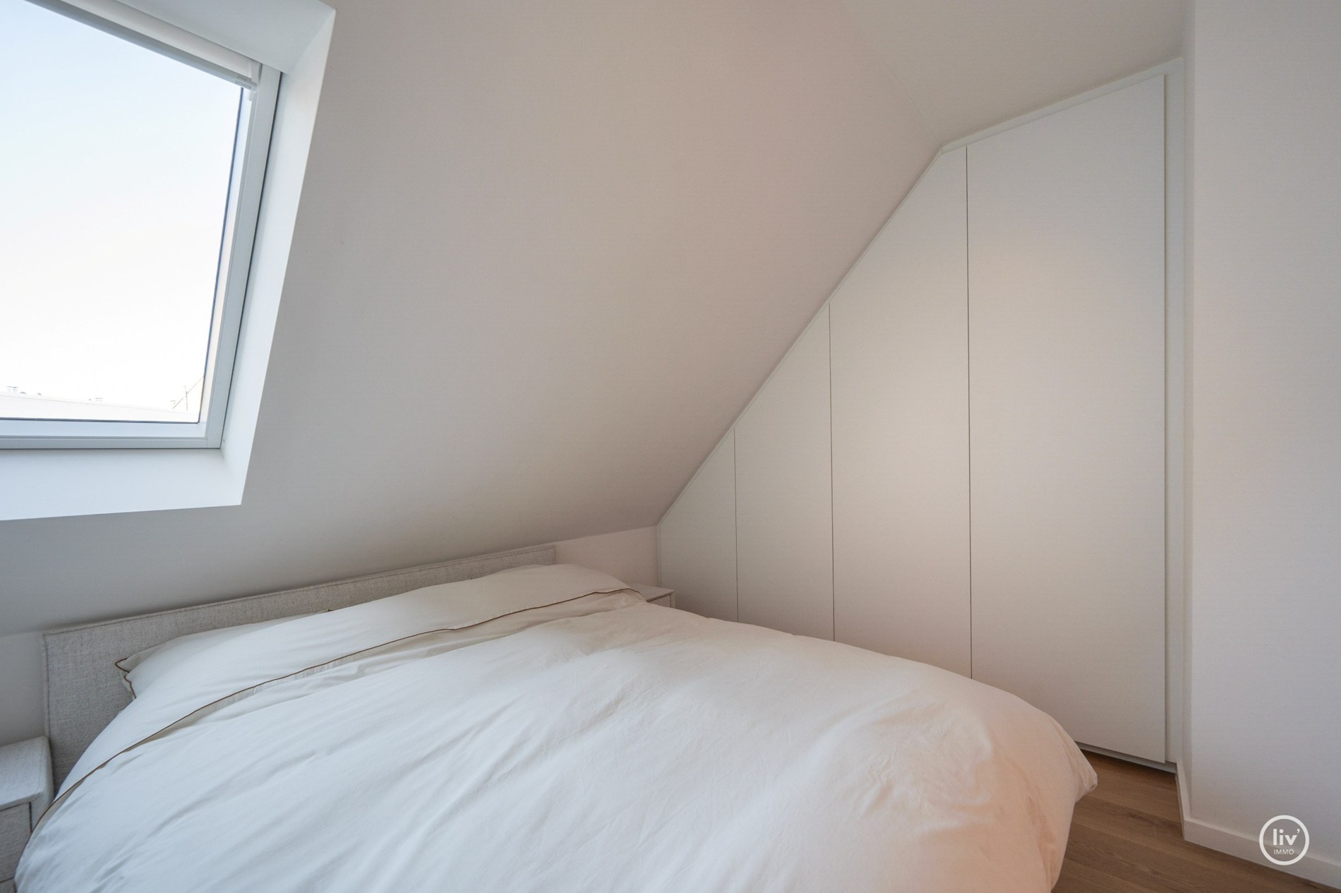 Uitzonderlijk luxueus afgewerkte duplex met royale terrassen, op topligging te Dumortierlaan. Hier werd over elk detail nagedacht 