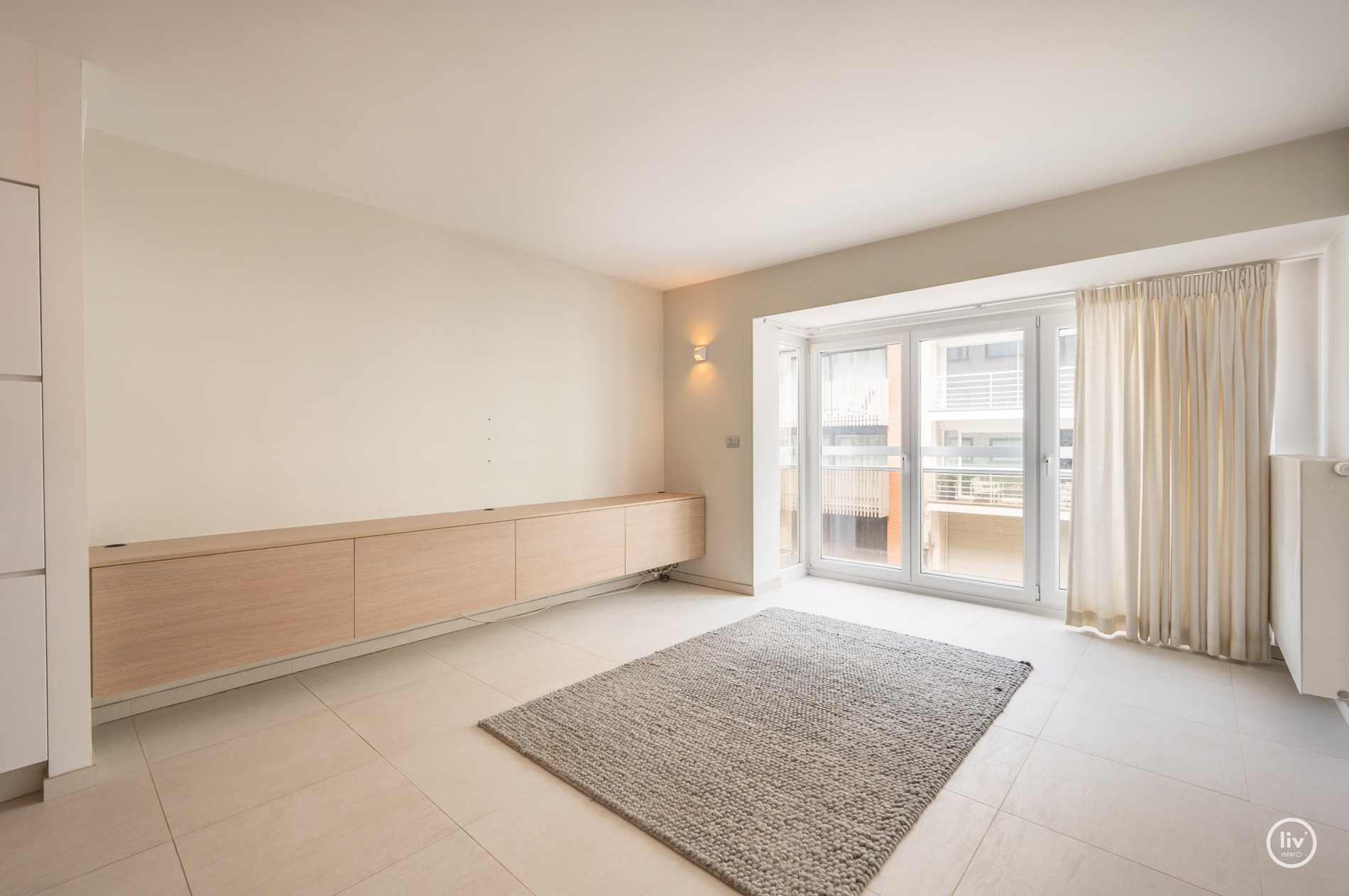 Bel appartement de deux chambres situé au centre de Knokke. 