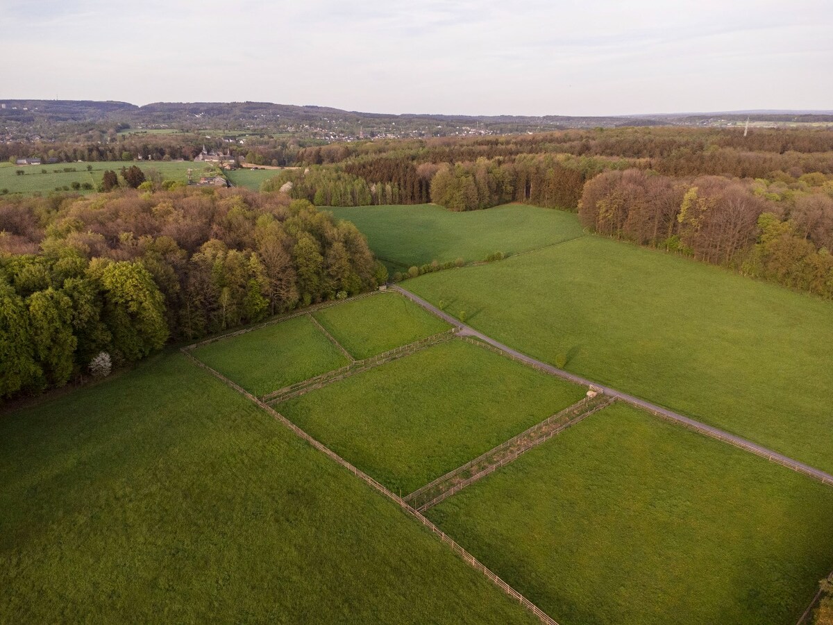 Hippische Complex met woonhuis en appartement op circa 31 Hectare 