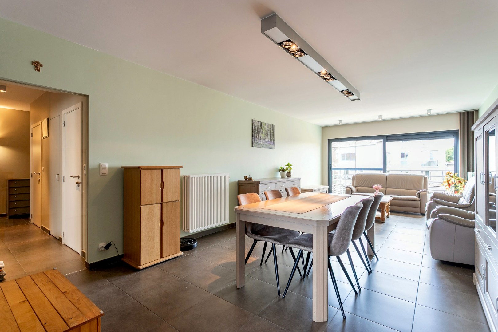 ENERGIEZUINIG APP MET 2 SLPK, TERRAS + GARAGE 