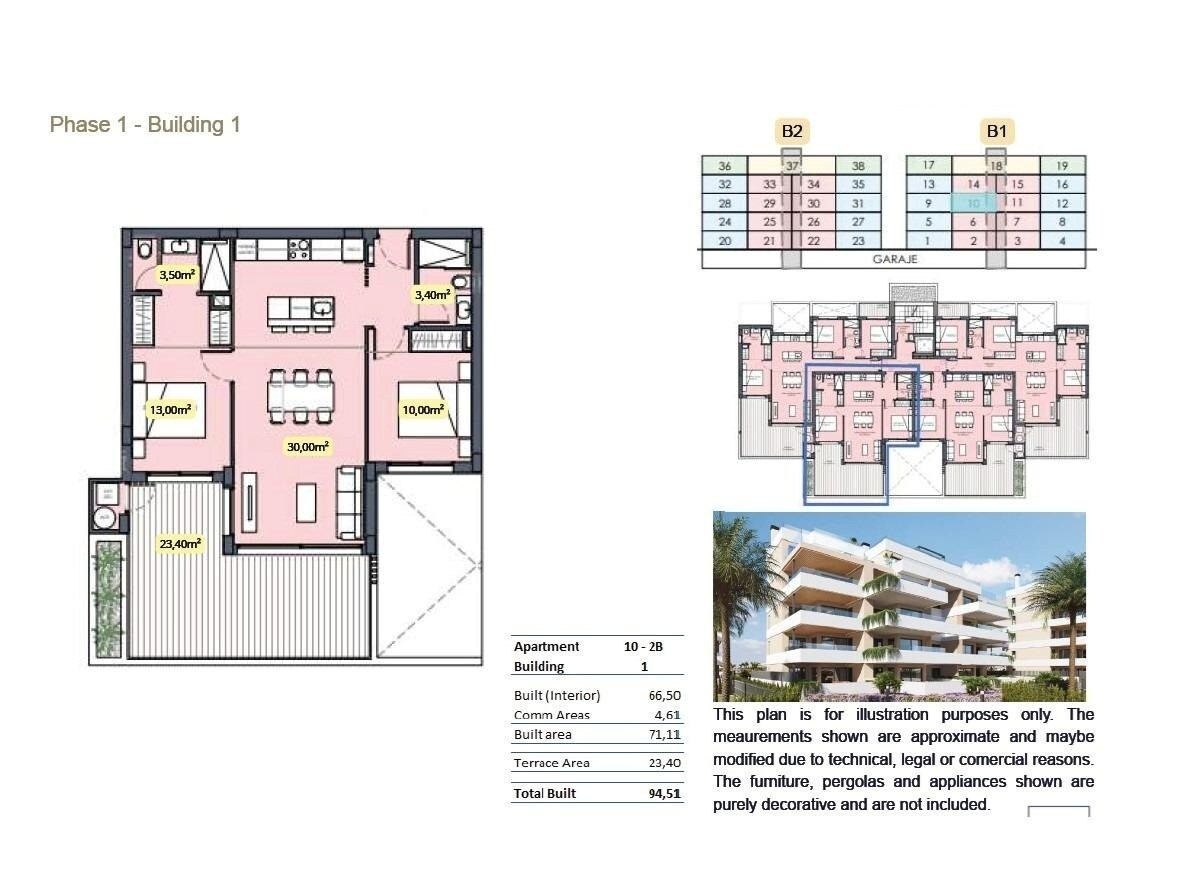 Appartement te koop in Torre Pacheco