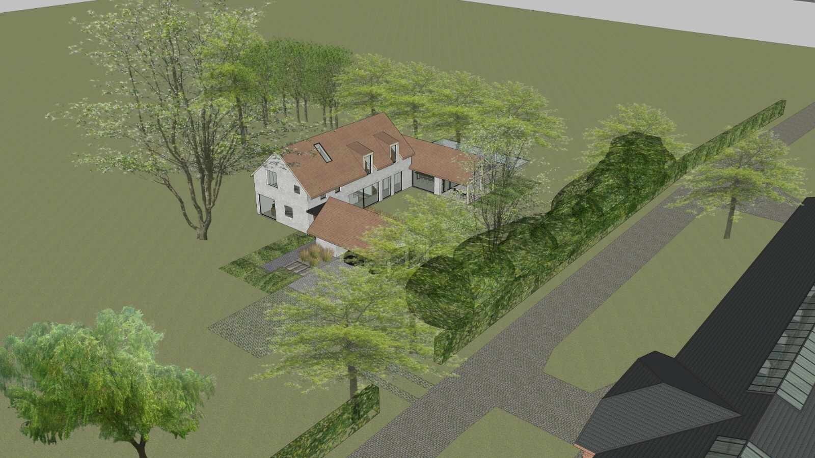 Exclusive professional equestrian accommodation (new construction) with villa on approximately 9 hectares in Neerpelt. 