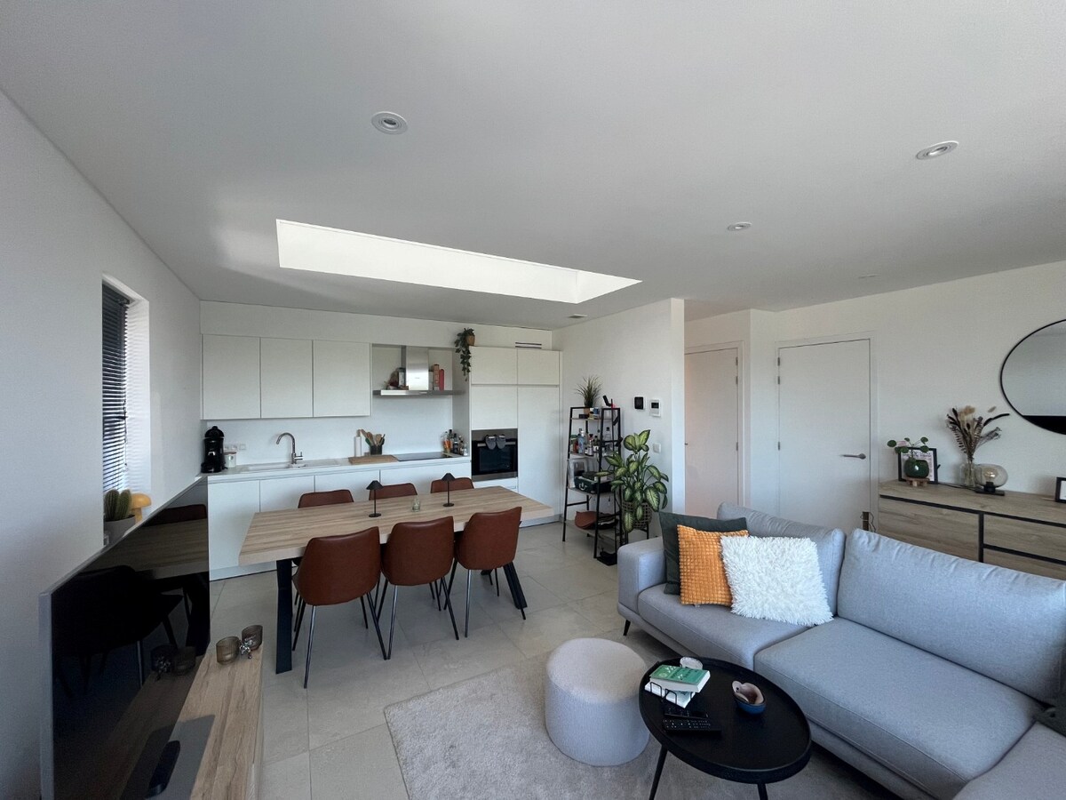 Modern, energiezuinig appartement. 