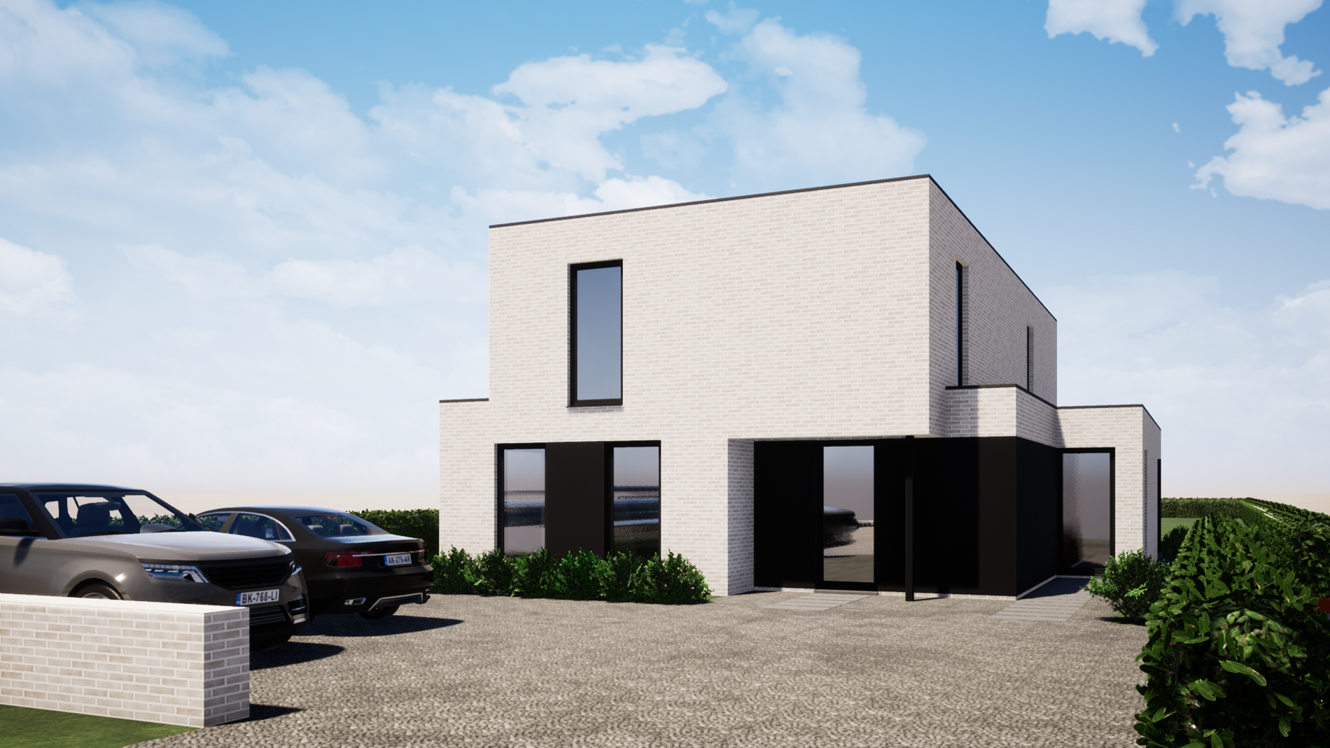 Exclusieve villa op 1.214 m² met bedrijfsruimte op centrale ligging te Oudenburg 