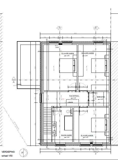 Zeer ruime moderne halfopen nieuwbouwwoning met tuin/terras en garage 