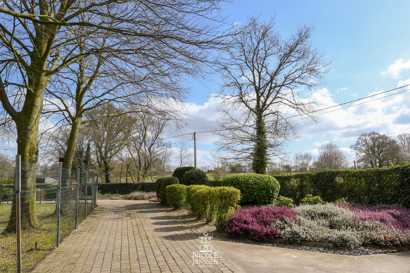 Zicht op het omliggende groen 
