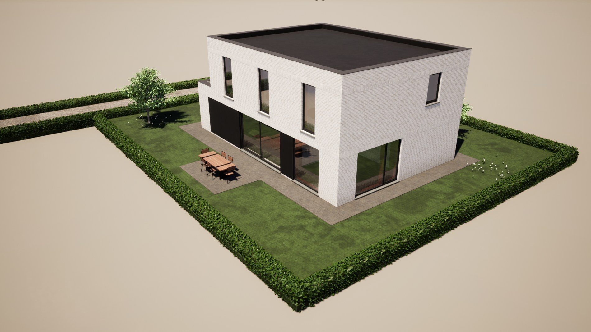 Exclusieve 4-slaapkamervilla in residentiële buurt te Veurne 