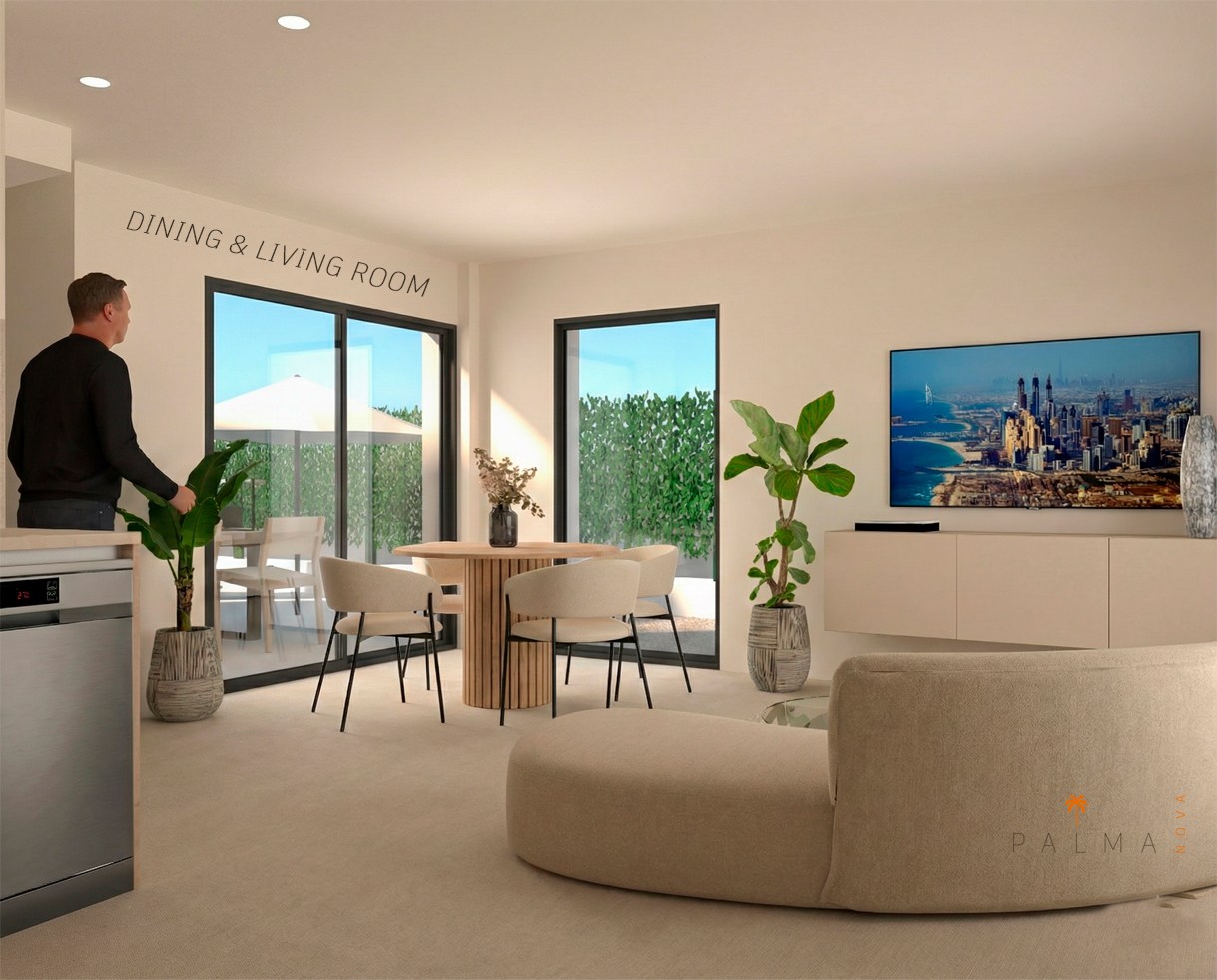 Prachtige villa's met drie slaapkamers aan de zuidelijke Costa Blanca. 