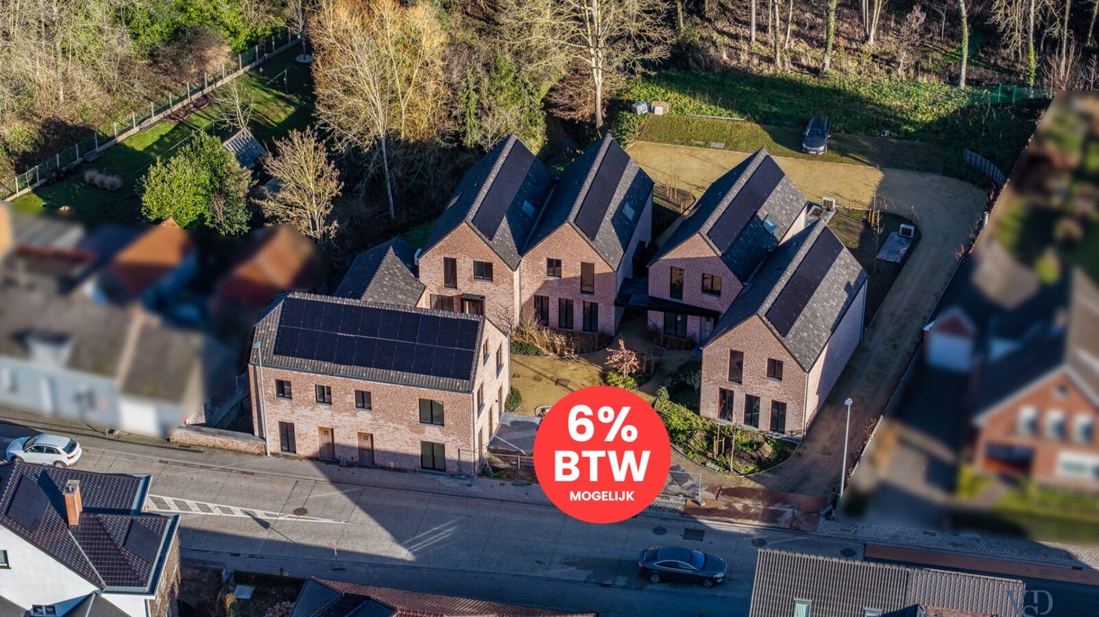 Landelijke nieuwbouwwoning in hartje Dikkelvenne. 